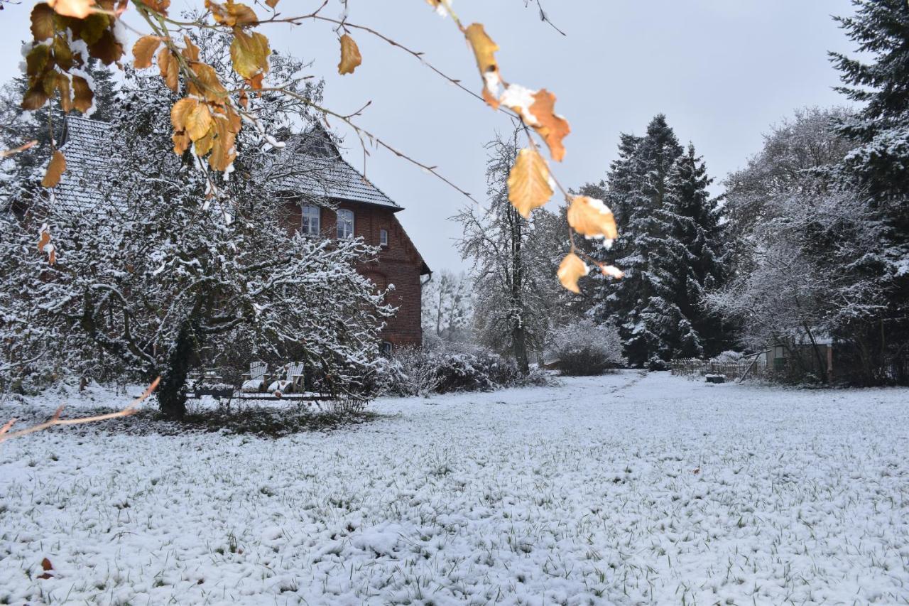 Ferienwohnung Ehemalige Revierfoersterei "Uns Luett" Kuhstorf Bagian luar foto